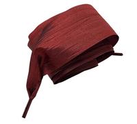 Zxfdsfdbnm Lacci per scarpe da donna in raso decorativi larghi pieghettati fiocchi increspati stringhe per scarpe per mocassini appartamenti scarpe da ginnastica accessori per lo styling colorati