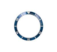 Zxfdsfdbnm Lunette ceramiche di alluminio dell'orologio di immersione di durevolezza con struttura ceramica 38mm 30.5mm per le cornici di longevità, Blu