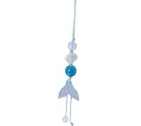 Zxfdsfdbnm Moda Coda di Pesce Shell Bead Hangings Pendente Telefono Cinghia Della Borsa Decorazione Portatile Hangings Lanyard Per Le Ragazze Donne