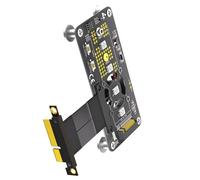 Zxfdsfdbnm PCIExpress PCIE3.0 4 a NGFFs Key M Slot NVME HDD Scheda adattatore con prolunga rapida