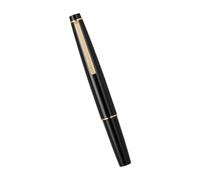 Zxfdsfdbnm Penna a inchiostro portatile stile stilografica tascabile, Black | Scrittore con riempimento a vite in metallo per appunti studio e pianificazione quotidiana