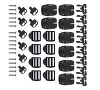 Zxfdsfdbnm Set di 8 morsetti per copertura termali, con meccanismo di sicurezza e chiusure in ABS resistenti alla corrosione, per riparazione Bullfrog Spa clip di ricambio