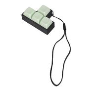 Zxfdsfdbnm Tastiere meccaniche Interruttori Tester Portachiavi Giocattolo con Luce LED Premendo Keycap per Scuola Viaggio Retroilluminato Cambiamento Tester