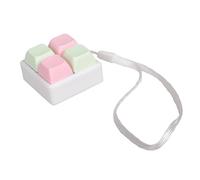 Zxfdsfdbnm Tastiere meccaniche Interruttori Tester Portachiavi Giocattolo con Luce LED Premendo Keycap per Scuola Viaggio Retroilluminato Cambiamento Tester