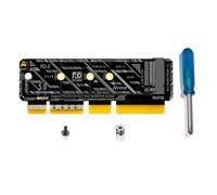 Zxfdsfdbnm Universals PH4215-1U Adattatore NVME a PCIe compatibile PCIe4.0 5.0 per server flessibile e desktop integrazione server Pcie Adapter