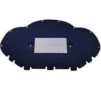 ZXFENG Auto Cofano Motore Tappetino Insonorizzante per Skoda Octavia Mk4 NX 2020 2021 2022 2023 2024, Isolamento Acustico Pad Tappetino Isolante Motore Copertura Insonorizzata