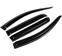 ZXFENG Deflettori d'Aria per Polo 2002 2003 2004 2005 2006, Deflettori d'Aria per Finestrini Laterali Deflettori Adesivi Antivento Antipioggia Accessori