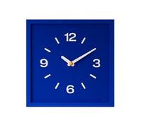 ZXFIYTBH Orologio da Parete Minimalist Art-Style Wall Clock Deep Blue, Silent Operation Battery Powered Orologio