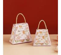 ZXFLOOR 50 Pezzi Borsa per Caramelle per Matrimonio Bomboniere per Ospiti Compleanno Decorazione per Matrimonio Forniture per Feste Scatola