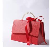 ZXFLOOR 50 Pezzi di Sacchetti di Carta per imballaggio di Caramelle a Forma di Fiore, per bomboniere, Piccole Borse, Decorazioni per Feste e Matrimoni