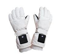 ZxGants Chauffants | Plug-in USB Coupe-vent Chaud D'hiver Rechargeable Pour Hommes, Femmes Et Adolescents | Idéal Pour La Course À Pied, Le Ski, Le Cyclisme, La Randonnée, La Pêche, Les Déplacements E