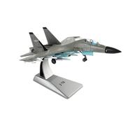 ZXGGASG Aeromobile in Metallo a Gusto 1/100 per Modello di Aeroplano da Combattimento J-16 Modello di Aereo con Display Desk Decor Ornamenti Souvenir per la Raccolta e Il Display