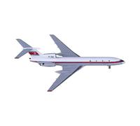 ZXGGASG Aeromobile in Metallo in Gamba DECAST 1: 400 Scala per Air Koryo Tu-154B Diecast Aeromobile da Collezione Modello Miniature Metal Miniature per la Raccolta e Il Display