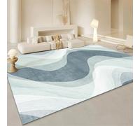 ZXGGASG Bambine Green MARTECE 120x160cm Tappeto Area Non slittata Morbida Camera Letto Soggiorno Bagno e Cucina - Resistente alla sporcizia Facile da Mantenere Perfetto per Le camere delle Ragazze