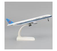 ZXGGASG Modello IRPLANE Piano Giocattolo Piano Giocattolo Modello Metal 20 cm 1: 400 Air France 777 Replica in Metallo con Materiale per Cambio di atterraggio (B)