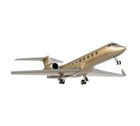 ZXGGASG Scala 1/200 in Metallo da Gust-Cast per aeroplani Modello a Bordo aeronautico Gulfstream G550 per la Raccolta e Il Display