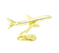 ZXGGASG Scala 1/400 di aeromobili in Metallo in Metallo per cust-Cast per la Raccolta di aeromobili in Metallo C919 Gold da 16,5 cm per la Raccolta e Il Display