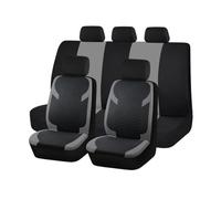 ZXHHXEB Auto Set Coprisedili, per Citroen C3 2002-2005 Fodere Anteriori E Posteriori Copri Sedili Impermeabili,Antisudore Protezioni Accessori,Grey