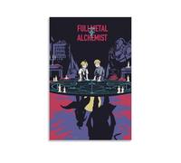 ZXHJDS Fullmetal Alchemist- Poster impermeabile per soggiorno, bagno, cucina, stampa moderna, multifunzionale, facile da pulire, idea regalo, 30 x 45 cm, senza cornice