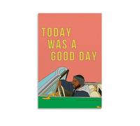 ZXHJDS Ice Cube It Was A Good Day- Poster impermeabile, decorazione da parete per soggiorno, bagno, cucina, stampa moderna, multifunzionale, facile da pulire, idea regalo, 60 x 90 cm, senza cornice