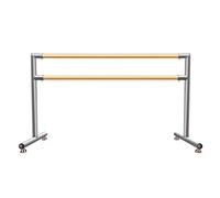 zxhrybh Sbarra Danza Classica Portatile, Sbarra Danza Classica per Casa Regolabile in Altezza, Parallele Ginnastica Artistica con Piedini in Gomma, per la Danza in Palestra in Casa(78.7in/200cm)