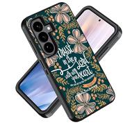ZXHSBROK Custodia per Samsung Galaxy S26 Plus/ S25 Plus/S24 Plus da 6,7 pollici, grado militare, resistente, a 3 strati, antiurto, con versi della Bibbia cristiana, proverbi 3:5