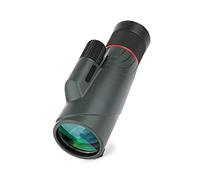 ZXIANGZ Monocolo Portatile Piccolo e Potente 10X42 con Adattatore per Smartphone, Visione ad Alta Potenza per Adulti, per Birdwatching, Fauna Selvatica, concerti, Giochi Sportivi