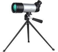 ZXIANGZ Piccolo telescopio Portatile 15x52 Compatibile con Il Campeggio per Il Birdwatching, Dotato di treppiede, Piccolo telescopio Portatile con Obiettivo grandangolare Compatibile con ADU