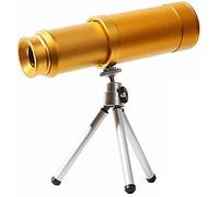 ZXIANGZ Telescopi monoculari con oculare Grande 10X50, Specchio Pirata Ottico Elasticizzato Interamente in Metallo, Piccoli telescopi Leggeri Impermeabili, per Esterni e nautici,Tarnung Good