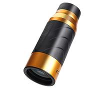 ZXIANGZ Telescopio monoculare Telescopio Zoom Retrattile Compatto Telescopio con Prisma HD grandangolare con treppiede con Clip per Telefono