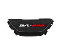ZXIAOBIN Borsa Manubrio Anteriore Per DR650 Dr650 Dr 650 Borsa Porta Attrezzi Da Manubrio Per Moto Impermeabile E Antipolvere Borsello Moto(F)
