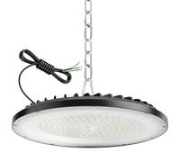 ZXICH 200W UFO LED High Bay Light, 30000LM, 6000K Cool White UFO LED Workshop lampada, IP65 impermeabile lampada industriale alta luce Bay per fabbriche, garage, magazzino (1 Pack, 200W)