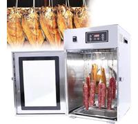 ZXINXIN Essiccatore per Alimenti per Carne, essiccatore per Essiccazione in Acciaio Inossidabile da 800 W, 14 Ganci, Temperatura e Tempo Regolabili per essiccare Manzo e Pollo Biltong