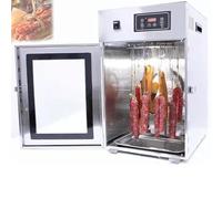 ZXINXIN Essiccatore per Alimenti Rotante a 360° Commerciale Essiccatore per Carne Rotante in Acciaio Inossidabile con Timer Digitale da 24 Ore, per Salsicce, Pancetta, Pollo, Anatra, Pesce, Manzo