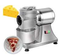 ZXINXIN Grattugia elettrica per Formaggio, 550 W, Commerciale, Burro, Pane, crusca, grattugia Grande, affettatrice in Acciaio Inox, capacità di Produzione 88 libbre/Ora crusca.