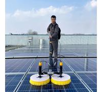 ZXINXIN Robot per la Pulizia dei Pannelli fotovoltaici solari Attrezzatura per la Pulizia dei Pannelli fotovoltaici distribuita in Montagna Spazzola Utensile Elettrico