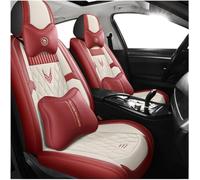 ZXKYLFFF Car Seat Covers Fit For Grandland X/Grandland/Crossland X/Crossland/Corsa B/Corsa C/Corsa D/Corsa E/Corsa F Leather Front and Rear Seat Covers Protect The Interior,Pink Luxury