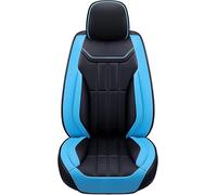ZXKYLFFF Coprisedili per auto adatti per Citroen C3/C3 Aircross/C3 Picasso/AirCross/C3 Pluriel in pelle impermeabile 5 posti cuscino protegge il sedile, nero blu