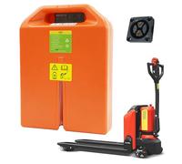 ZXLLAFT 24V Batteria Transpallet Elettrico 48V Batteria al Litio 20Ah 36Ah Batterie Carrelli Elevatori Elettrici Batterie LiFePO4 per Sollevatore Telescopico PTE15N,24v20ah 4holes