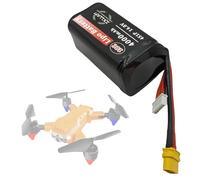 ZXLLAFT Batteria al Litio 10C Batteria Lipo 5000mAh 4000mAh Batterie di Ricambio 4S 14,8V Batterie droni per aeromodelli per Motori da 50W a 75W con Porta XH-4S,14.8v4000mah 10c 1pack