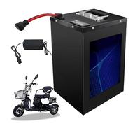 ZXLLAFT Batteria al Litio per Moto 48V 60V 72V Batteria agli ioni di Litio per ciclomotore 50Ah 55Ah per Kit Motore 0-4000W con Caricabatterie 5A,60v55ah