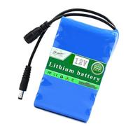 ZXLLAFT Batteria Ricaricabile agli ioni di Litio da 12 Volt, 7200 mAh, 8000 mAh e 10000 mAh, per la Maggior Parte dei dispositivi da 12 V, Come Altoparlanti Portatili, ECC.,12v7200mah