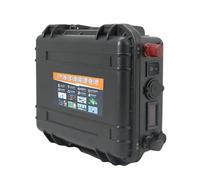 ZXLLAFT Pacco Batteria agli ioni di Litio da 12V 60Ah 80Ah 100Ah con caricabatteria Adatto per propulsione Marina, Inverter, avviamento di Emergenza, Alimentazione Esterna, ECC.,12v60ah