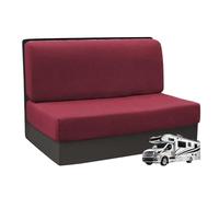 ZXLVCU 2 Pezzi RV Dinette Cuscino Copre, Elasticizzato RV Dinette Cuscino Copre con Copertura dello Schienale, Lavabile Camper Sedile Cuscino Copre (Wind Red)