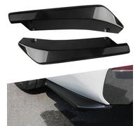ZXLZHGS 2 Pezzi Diffusore per Paraurti Posteriore per Auto, Compatibile con Benz EQA EQA 260 EQA 300 MATIC, Side Skirt Protector Covers AntiGraffio Accessorio Auto,Black