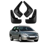 ZXLZHGS 4 Pezzi Auto Paraspruzzi, Compatibile con Peugeot 307 2004-2013, Parti del Corpo Protection Copertura Parafango Auto Ricambi