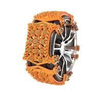 ZXLZHGS 4 Pezzi Catene da Neve per Auto, Compatibile con Chery Arrizo 5 Arrizo 5 Plus Arrizo 5 GT, Catene Auto di Emergenza per Neve, Ghiaccio E Fango Invernale,Yellow