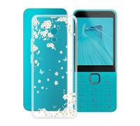 ZXLZKQ Cover per Nokia 235 4G 2024 (2.80 "), Ultra Sottile Antiurto X Anti-Graffio Clear Case, Morbido Silicone TPU Bumper Protettiva Custodia per Nokia 235 4G 2024 - XS40