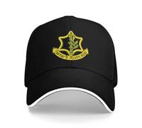 ZXMDJHJ Dorato La Forza di Difesa di Israele Speciale Campeggio Berretti da Baseball Uomo Personalizzato Femminile Beach Sun Hat Snapback cap