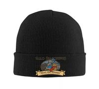 ZXMDJHJ Incontra la Missus Tea Cappello Lavorato a Maglia Beanie Autunno Inverno Cappello Caldo Labirinto di Strada 1980 S Fantasy Cult Film cap